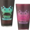 Space Invaders - Laser Decal Glass 2-Pack