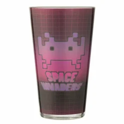 Space Invaders - Laser Decal Glass 2-Pack
