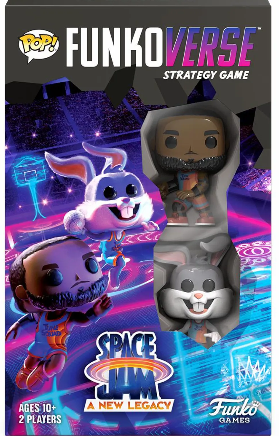 Space Jam 2 - Bugs Bunny & Lebron James Pop! Funkoverse Strategy Game 2-Pack