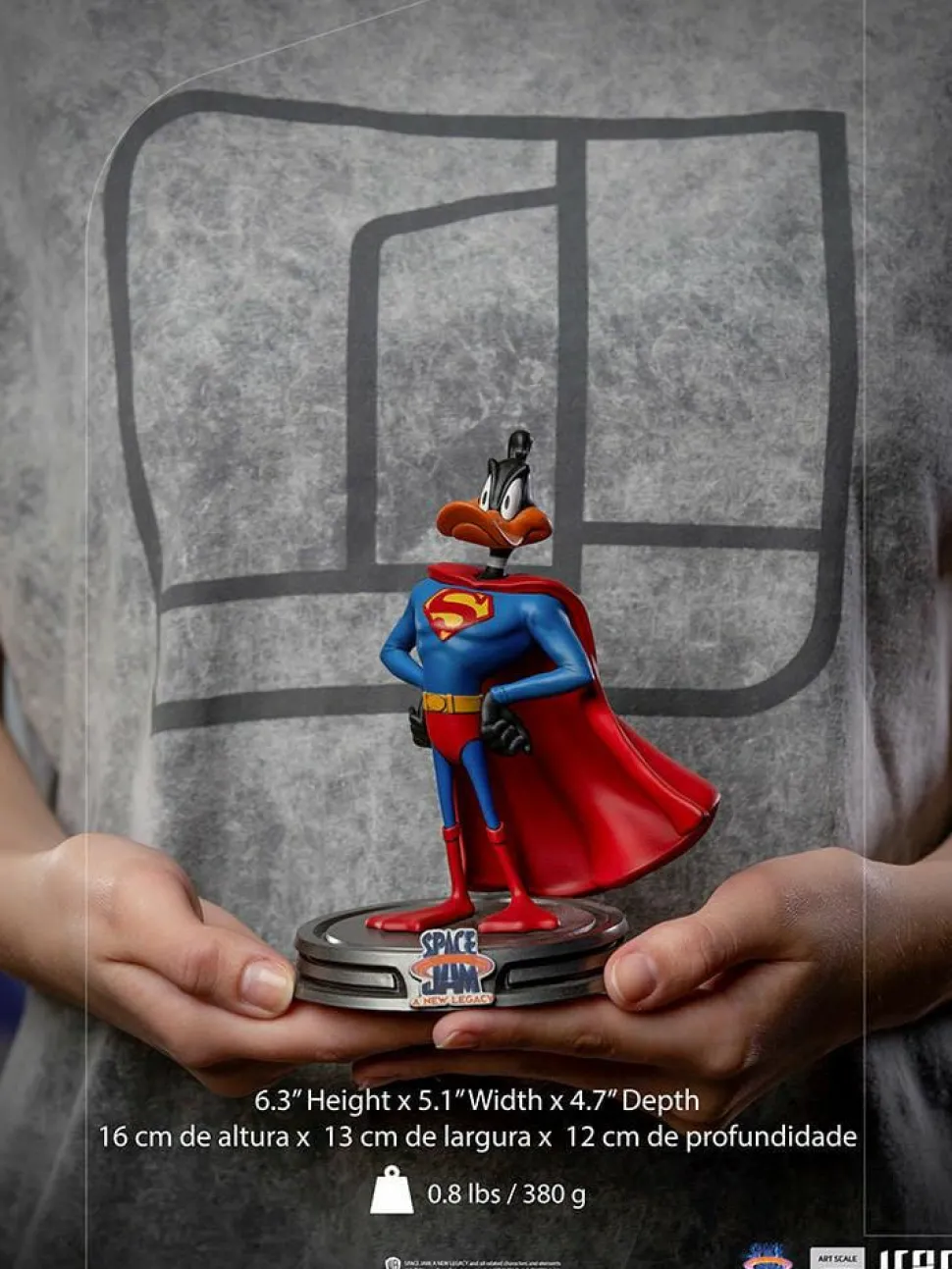 Space Jam 2: A New Legacy - Daffy Duck Superman 1/10th Scale Statue