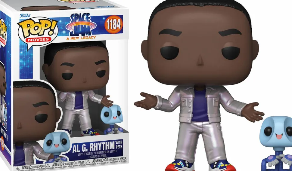 Space Jam 2: A New Legacy - Al-G-Rhythm with Pete Metallic Pop! Vinyl Figure