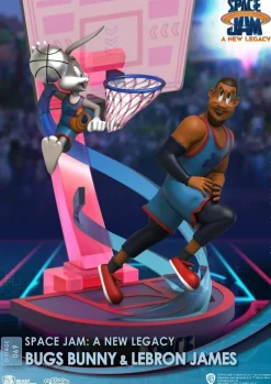 Space Jam: A New Legacy - Bugs Bunny and Lebron James D-Stage 6” Statue