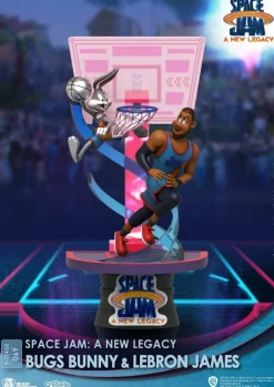 Space Jam: A New Legacy - Bugs Bunny and Lebron James D-Stage 6” Statue