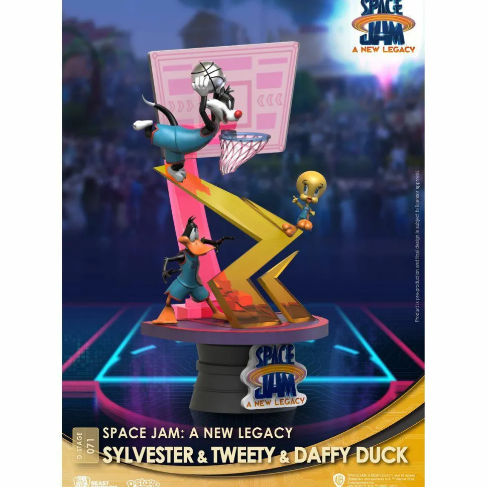 Space Jam: A New Legacy - Sylvester, Tweety and Daffy Duck D-Stage 6” Statue