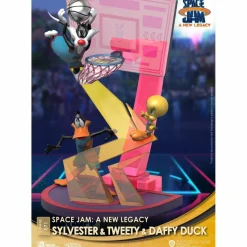Space Jam: A New Legacy - Sylvester, Tweety and Daffy Duck D-Stage 6” Statue