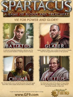 Spartacus - A Game of Blood & Treachery Board Game