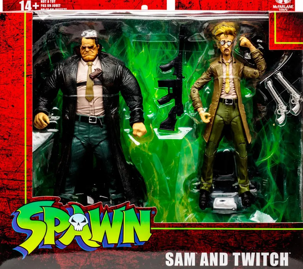 Spawn - Sam and Twitch 7” Scale Action Figure 2-Pack