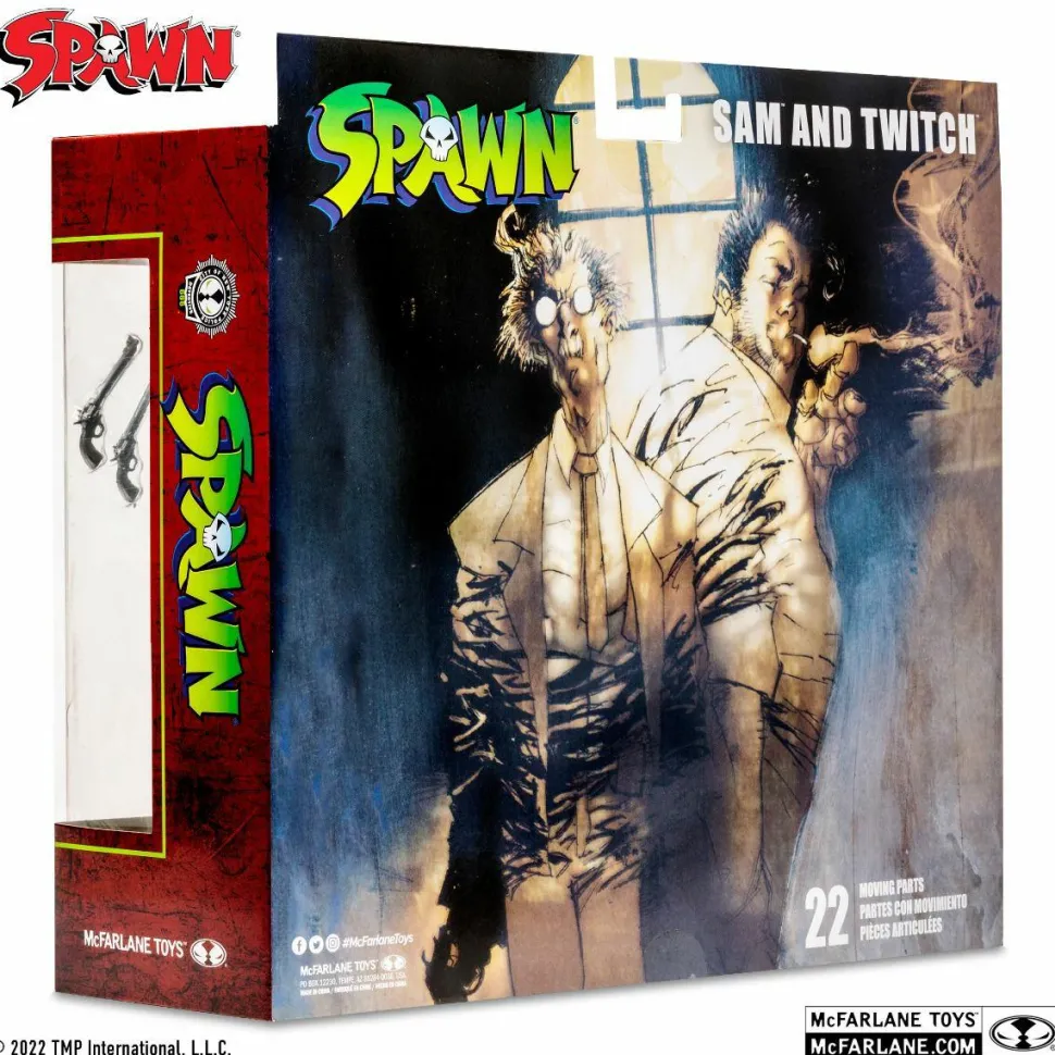 Spawn - Sam and Twitch 7” Scale Action Figure 2-Pack