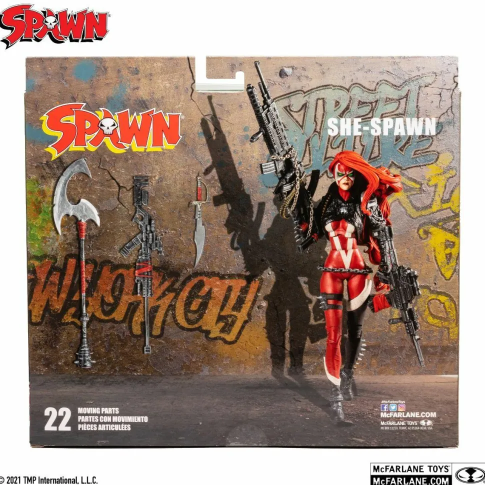Spawn - She-Spawn Deluxe 7” Scale Action Figure