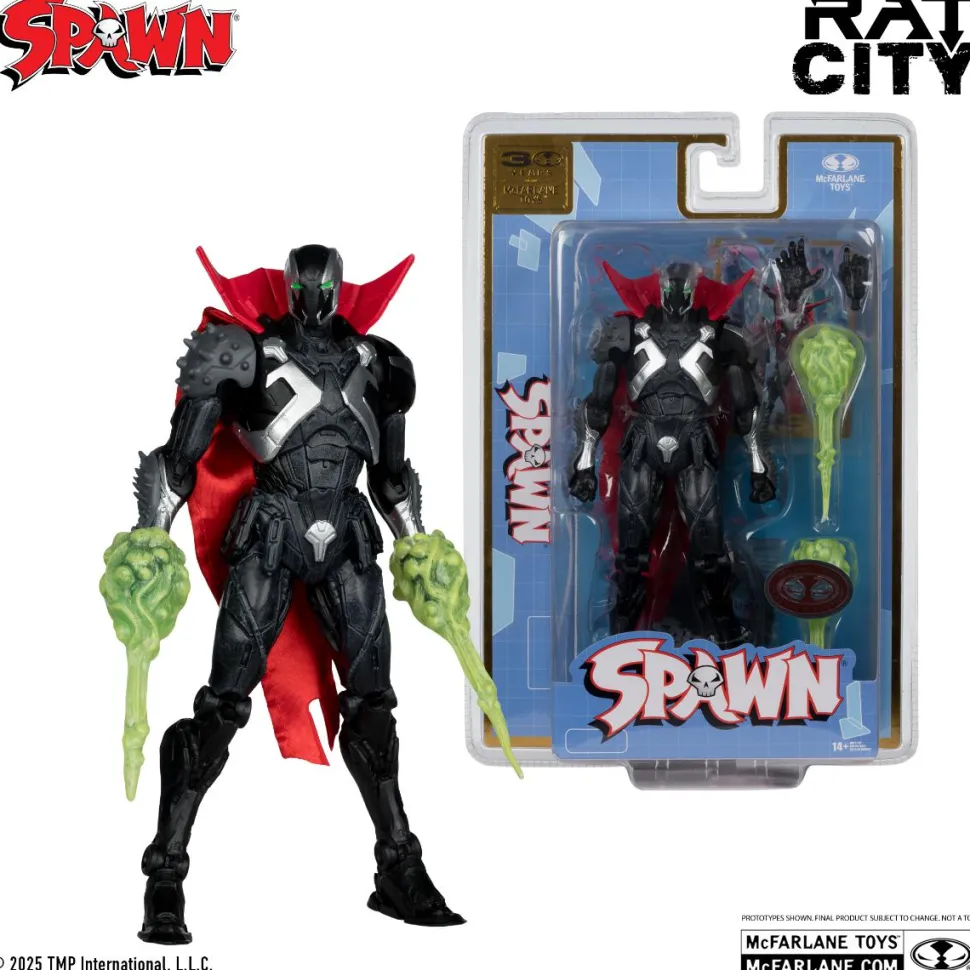 Spawn: Rat City - The Deviant Red Platinum Edition 30th Anniversary 7" Scale Action Figure