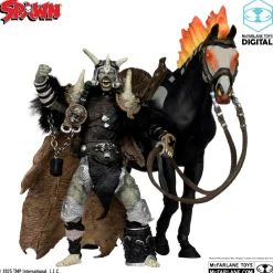 Spawn: The Dark Ages - Spawn the Bloodaxe with Horse McFarlane Toys Digital Gold Label 7" Scale Action Figure 2-Pack