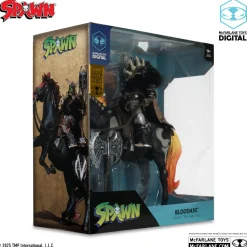 Spawn: The Dark Ages - Spawn the Bloodaxe with Horse McFarlane Toys Digital Gold Label 7