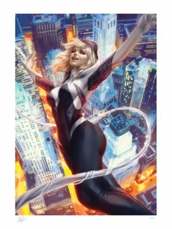 Spider-Gwen - Ghost-Spider Fine Art Print by Stanley "Artgerm" Lau