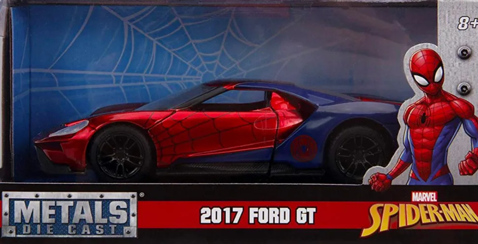 Spider-Man - 2017 Ford GT 1/32 Scale Die-Cast Vehicle Replica