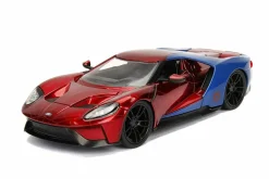 Spider-Man - 2017 Ford GT with Spider-Man 1/24th Scale Hollywood Rides Die-Cast Vehicle