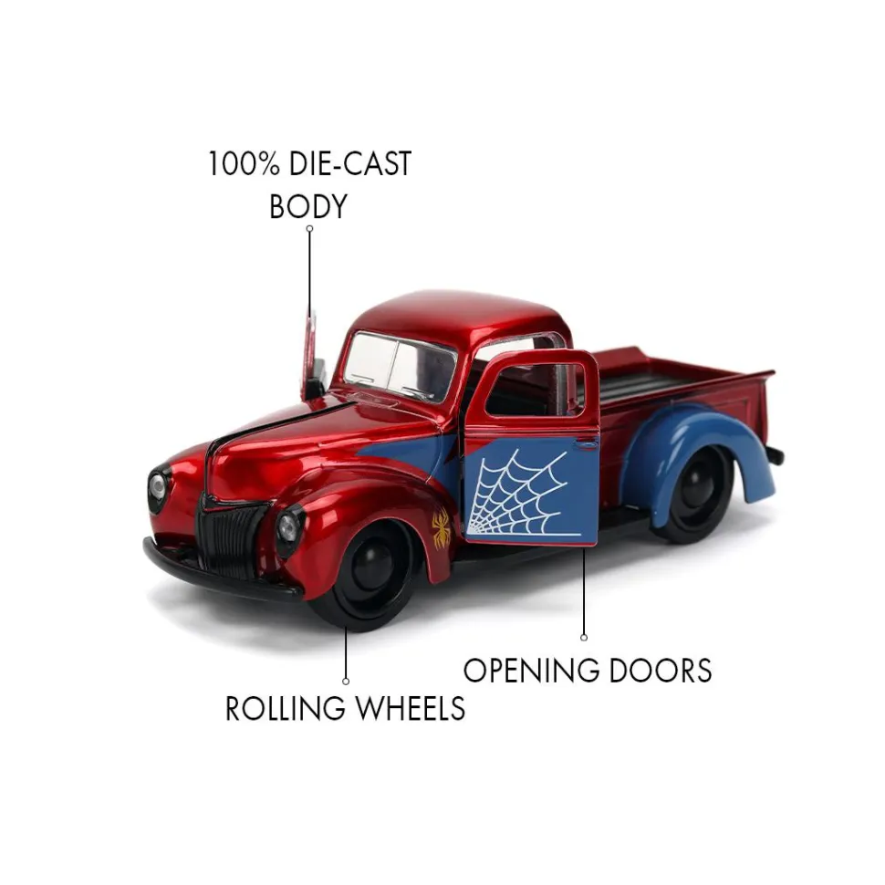 Spider-Man - 1941 Ford Pickup 1/32 Scale Die-Cast Vehicle Replica
