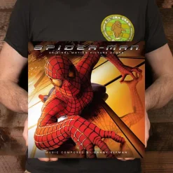 Spider-Man (2002) - Original Motion Picture Score by Danny Elfman 20th Anniversary LP Vinyl Record (Silver Coloured Vinyl)