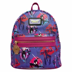 Spider-Man - Across the Spider-Verse 10” Faux Leather Mini Backpack