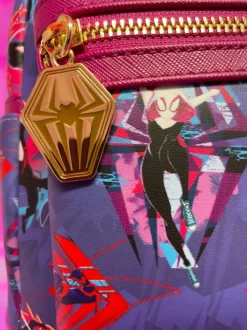 Spider-Man - Across the Spider-Verse 10” Faux Leather Mini Backpack