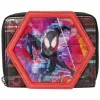Spider-Man - Across the Spider-Verse Lenticular Glow in the Dark 4” Faux Leather Zip-Around Wallet