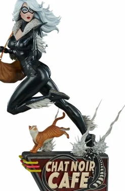 Spider-Man - Black Cat Mark Brooks Artist Series 16” Statue