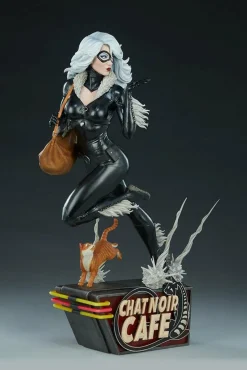 Spider-Man - Black Cat Mark Brooks Artist Series 16” Statue