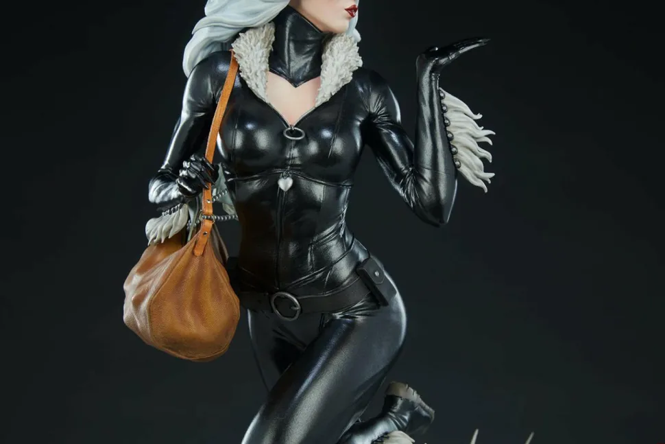 Spider-Man - Black Cat Mark Brooks Artist Series 16” Statue