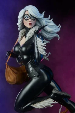 Spider-Man - Black Cat Mark Brooks Artist Series 16” Statue