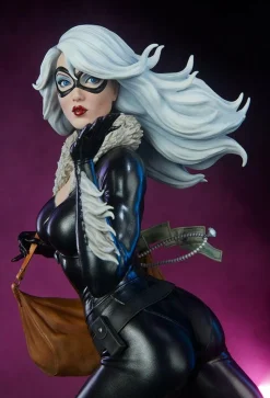 Spider-Man - Black Cat Mark Brooks Artist Series 16” Statue