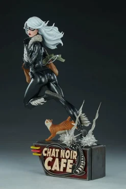 Spider-Man - Black Cat Mark Brooks Artist Series 16” Statue