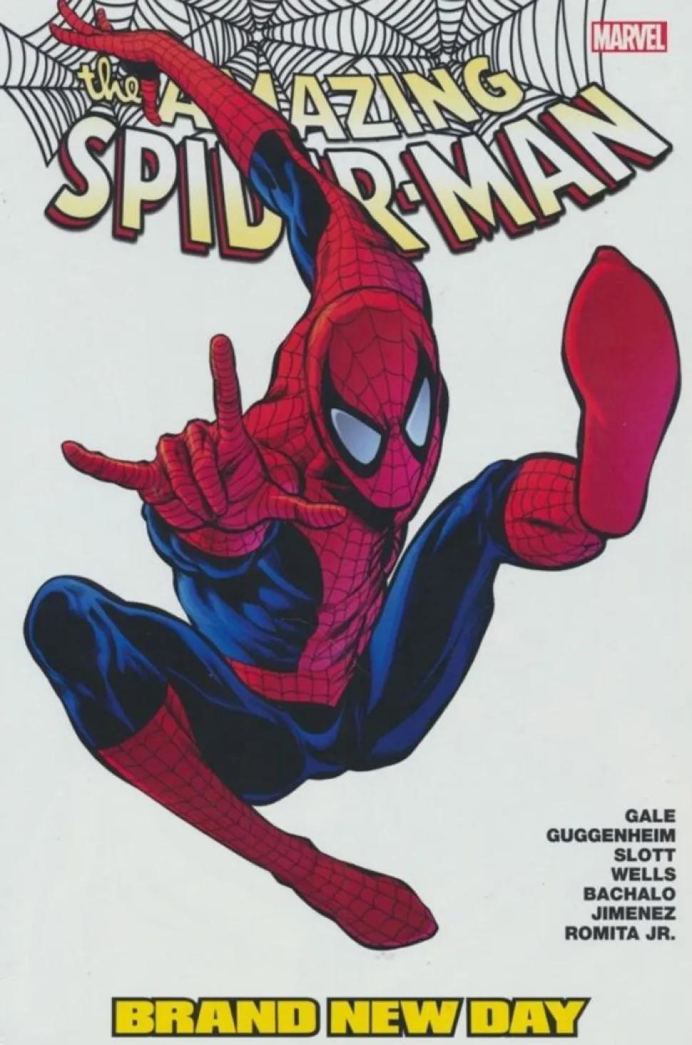 Spider-Man - Brand New Day Omnibus Volume 01 Hardcover Book (DM Direct Market Variant Cover)