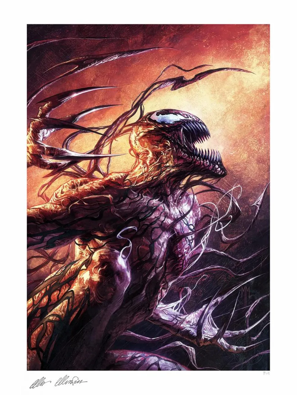 Spider-Man - Carnage #11 Fine Art Print by Marco Mastrazzo