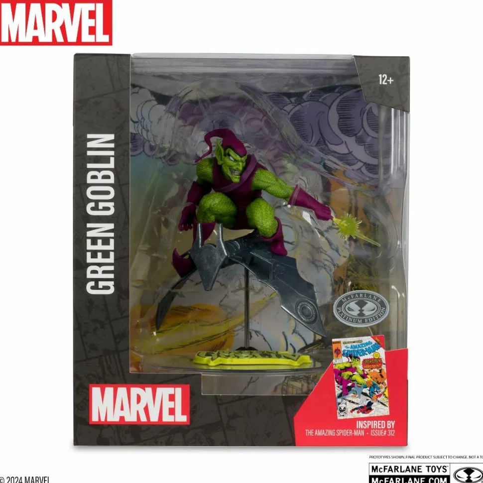 Spider-Man - Green Goblin (The Amazing Spider-Man #312) Platinum Edition 1/10th Scale PVC Posed Figure