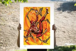Spider-Man - Iron Spider Fine Art Print by Mark Brooks