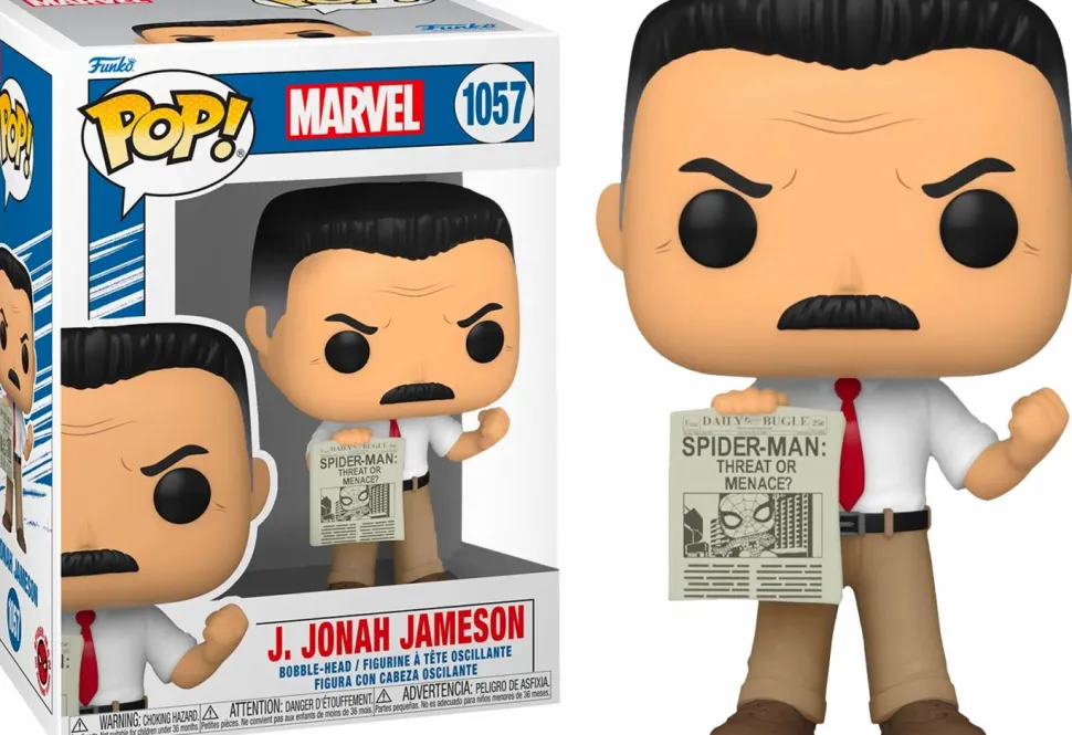 Spider-Man - J. Jonah Jameson Pop! Vinyl Figure