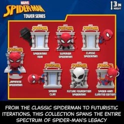 Spider-Man - Japanese Spider-Man Tower Series Hero Box 3" Vinyl Figure