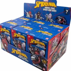 Spider-Man - Marvel Comic Spider-Man Series Mini Egg Attack Blind Box Vinyl Figure (Display of 6)