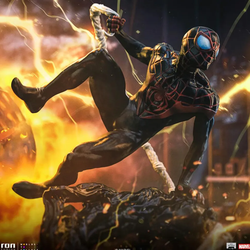Spider-Man - Miles Morales (Spider-Man vs. Villains) 1/10th Scale Diorama Statue