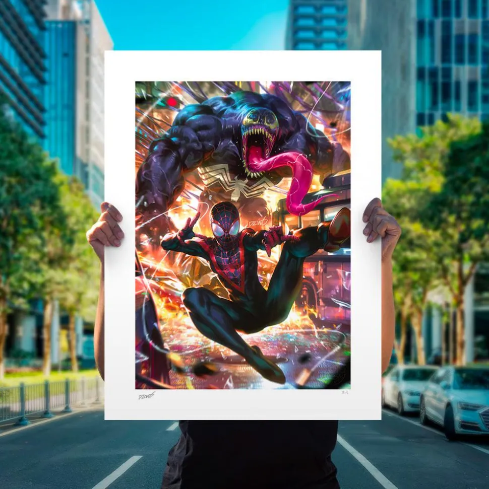 Spider-Man - Miles Morales: Spider-Man Fine Art Print by Derrick Chew