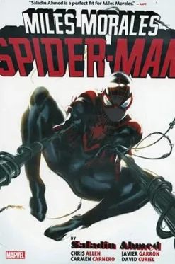 Spider-Man - Miles Morales: Spider-Man by Saladin Ahmed Omnibus Hardcover Book (DM Variant Cover)