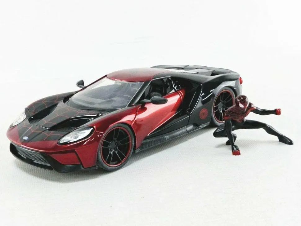 Spider-Man - Miles Morales 2017 Ford GT 1/24th Scale Die-Cast Vehicle