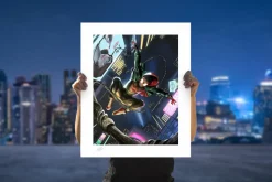 Spider-Man - Miles Morales: Spider-Man Fine Art Print by Taurin Clarke