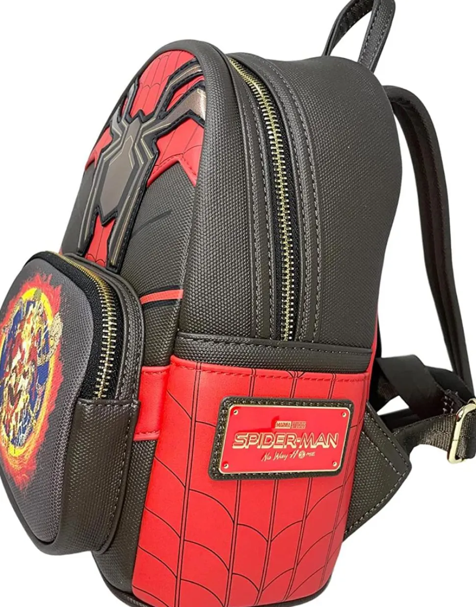 Spider-Man - No Way Home Cosplay 10" Faux Leather Mini Backpack