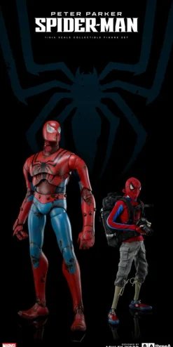 Spider-Man - Peter Parker with Spider-Bot 1/6th Scale Action Figure 2-Pack