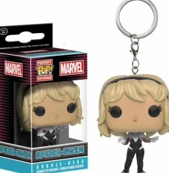 Spider-Man - Spider-Gwen Unhooded Pop! Keychain