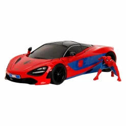 Spider-Man - Spider-Man & McLaren 720S 124th Scale Die-Cast Vehicle Replica