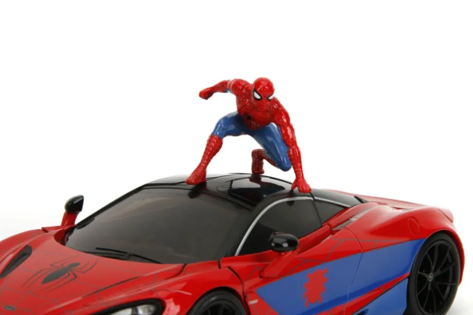 Spider-Man - Spider-Man & McLaren 720S 124th Scale Die-Cast Vehicle Replica