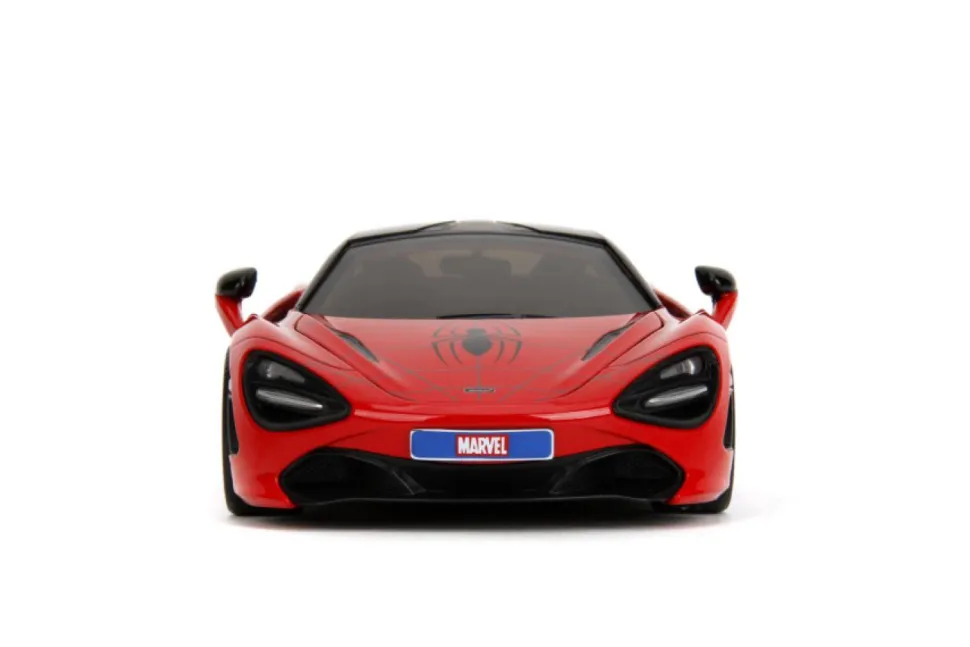 Spider-Man - Spider-Man & McLaren 720S 124th Scale Die-Cast Vehicle Replica