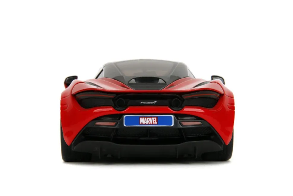 Spider-Man - Spider-Man & McLaren 720S 124th Scale Die-Cast Vehicle Replica
