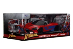 Spider-Man - Spider-Man & McLaren 720S 124th Scale Die-Cast Vehicle Replica